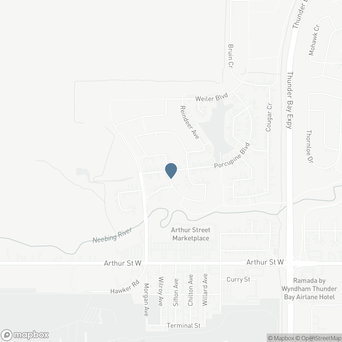 757 PORCUPINE BOULEVARD, Thunder Bay, Ontario P7C 5Y9